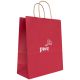 10x5x13 Red Tinted Kraft Paper Gift Bag