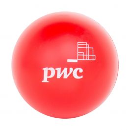 tpr water bouncing stress ball red